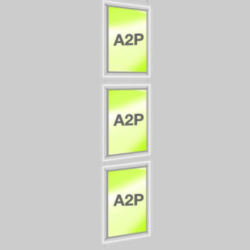 Accent Bevelled Edge LED Light Panel Cable Kit - A2 Portrait