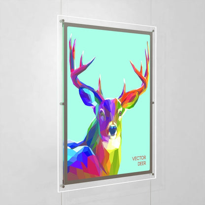 Accent Bevelled Edge LED Light Panel Cable Kit - A1 Portrait