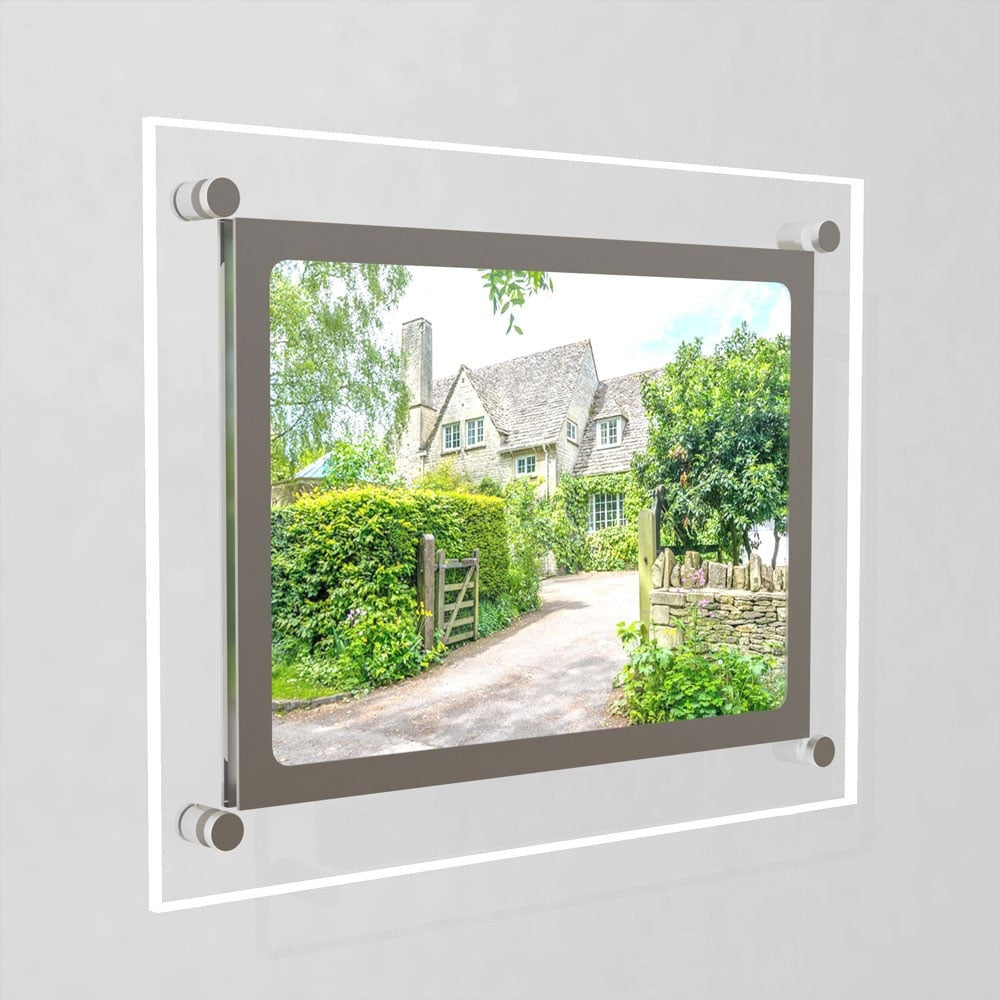 Accent Bevelled Edge LED Light Panel Wall-Mounted Kit - A4