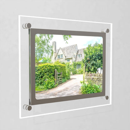 Accent Bevelled Edge LED Light Panel Wall-Mounted Kit - A4