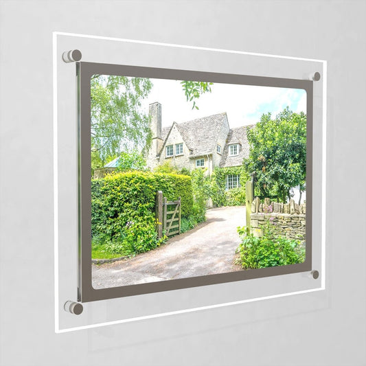 Accent Bevelled Edge LED Light Panel Wall-Mounted Kit - A3