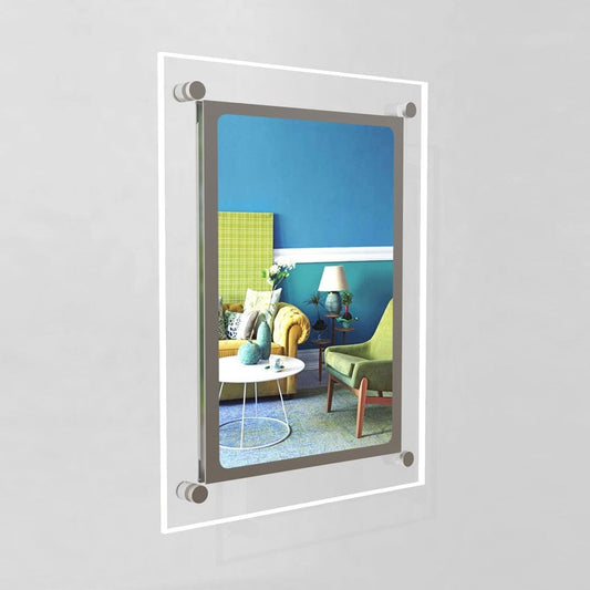 Accent Bevelled Edge LED Light Panel Wall-Mounted Kit - A3