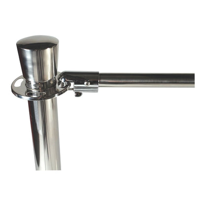 Chrome Deluxe Cafe Barrier Kit - Single Sided Graphics