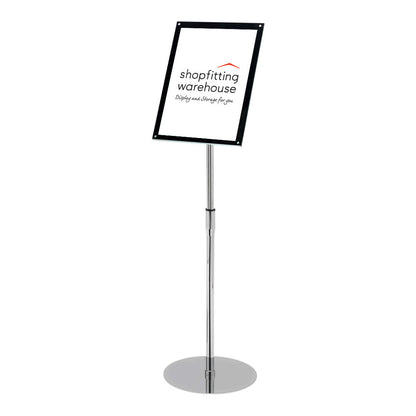 Adjustable Floor-Standing Sign Holder - A3
