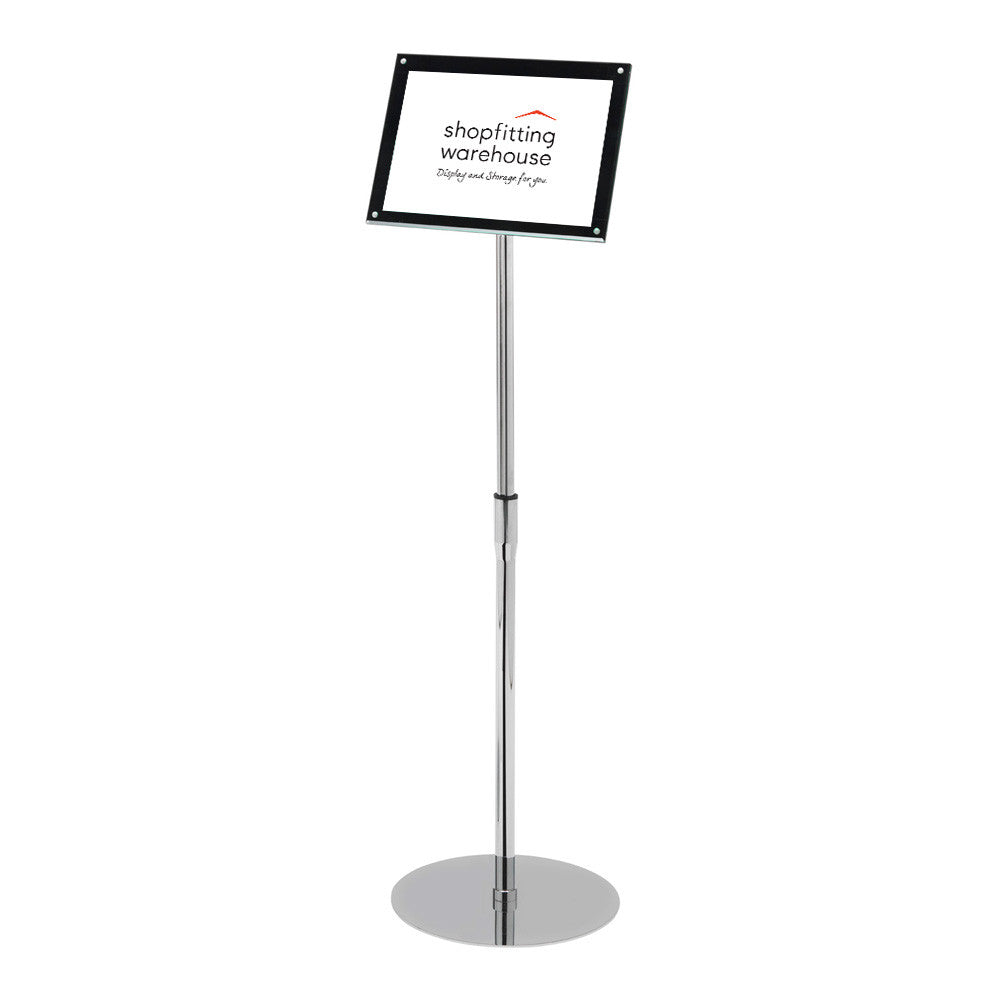 Adjustable Floor-Standing Sign Holder - A3