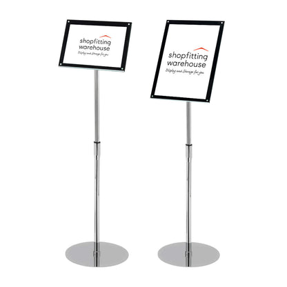 Adjustable Floor-Standing Sign Holder - A3