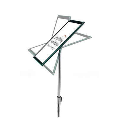 Superior Image® Bevelled-Edge Floor-Standing Sign Holder - A4