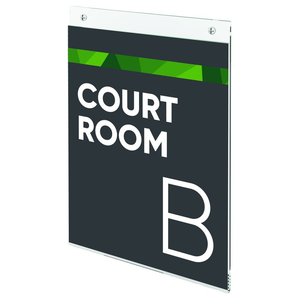 Wall Mounted Poster Holder - A4, Portrait