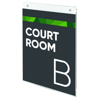 Wall Mounted Poster Holder - A4, Portrait