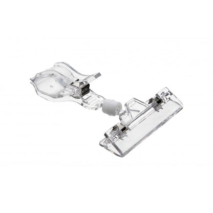 Sign Clip With Clamp - Clear