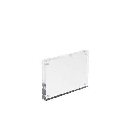 Magnetic Acrylic Block Sign Holder - A6