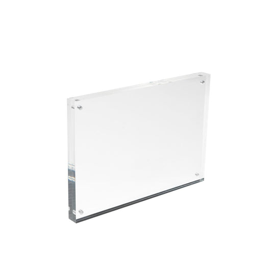 Magnetic Acrylic Block Sign Holder - A5