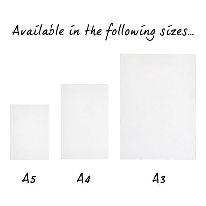 Display Stand with White Versatile Poster Frame and Anti-Reflective Pocket - A3