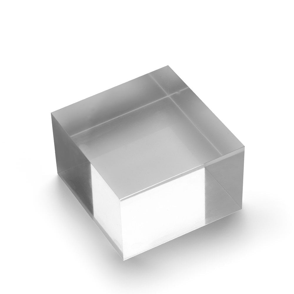 Medium Acrylic Solid Display Block - H50 x W75 x D75mm