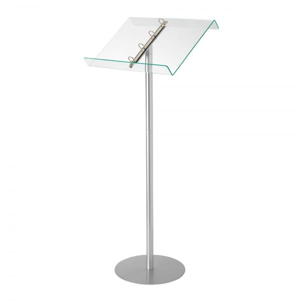 Lectern/Catalogue Browser Floor Stand with Ring Binder