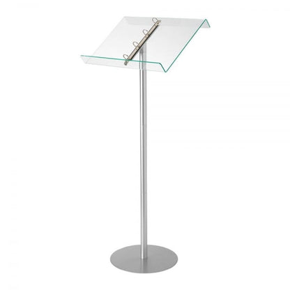 Lectern/Catalogue Browser Floor Stand with Ring Binder