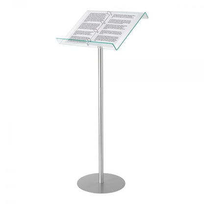 Lectern/Catalogue Browser Floor Stand with Ring Binder