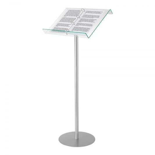 Lectern/Catalogue Browser Floor Stand with Ring Binder