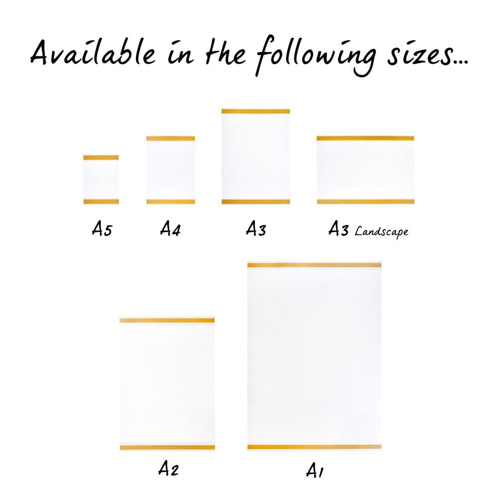 Anti-Reflective Self-Adhesive Banner Pocket