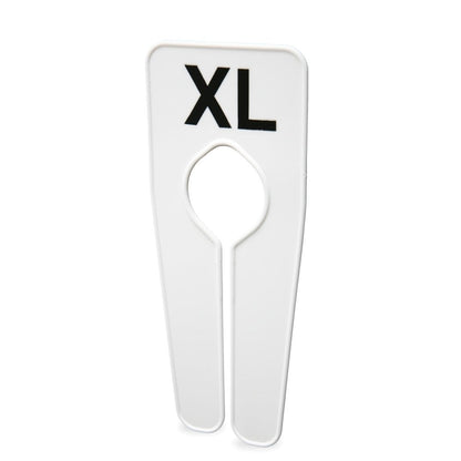 Clothes Rail Size Dividers - One Size Per Pack of 5 - Sizes S to XXL Available