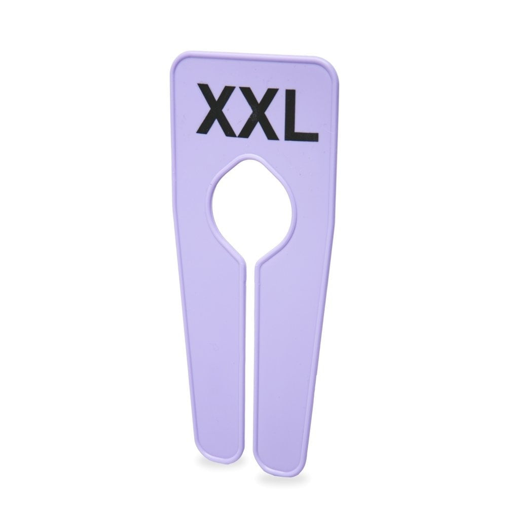 Clothes Rail Size Dividers - One Size Per Pack of 5 - Sizes S to XXL Available
