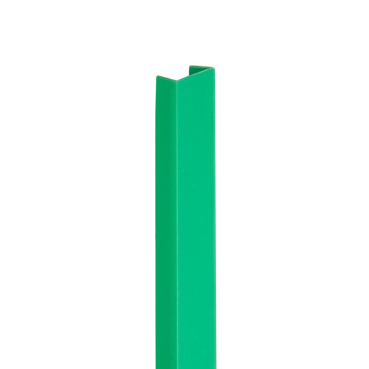 Pair of Green End Cap for Slatwall Panels 1.2m
