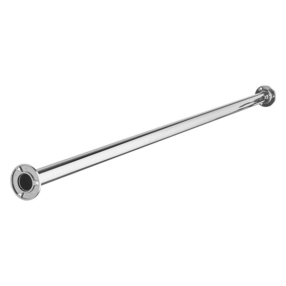 600mm Alcove Chrome Tube Hanging Clothes Rail