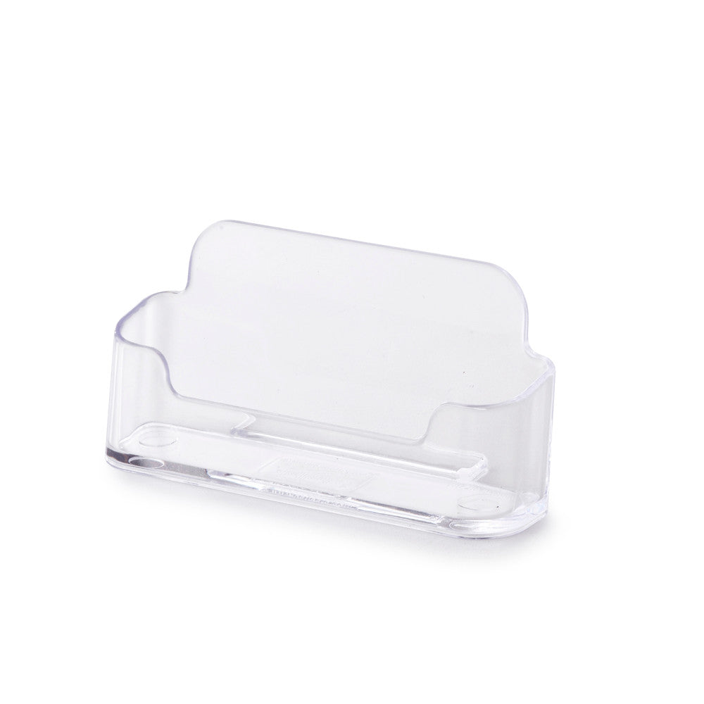 Clear Acrylic Business Card Holder -Landscape