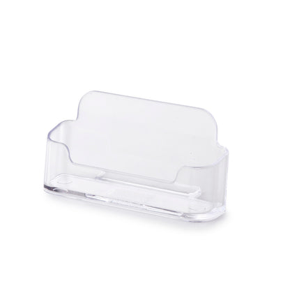 Clear Acrylic Business Card Holder -Landscape