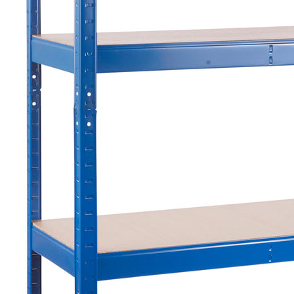 Multipurpose Shelving - Blue - Up to 250Kg UDL Per Shelf - H1800 x W900 x D400 mm