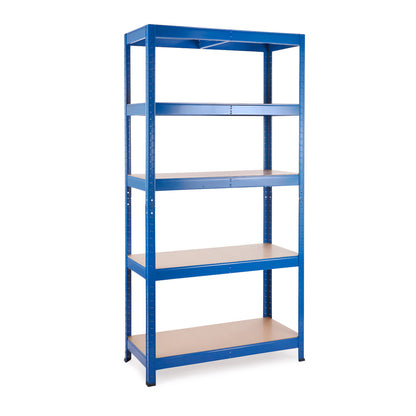 Multipurpose Shelving - Blue - Up to 250Kg UDL Per Shelf - H1800 x W900 x D400 mm
