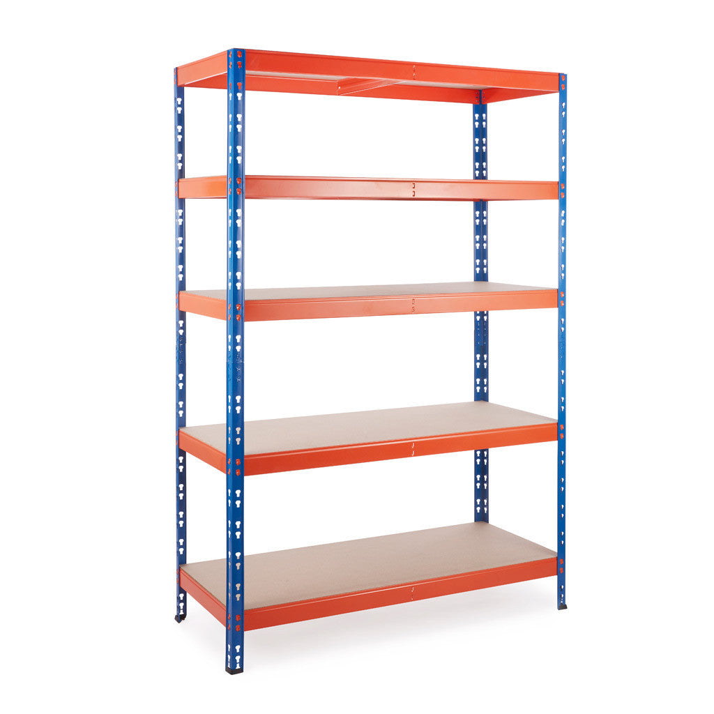 3 x Multipurpose Freestanding Shelving Units - 350Kg UDL/shelf - H1800 x W1200 x D500mm