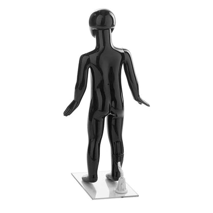 Fin Child Mannequin - Age 2 - Gloss Black