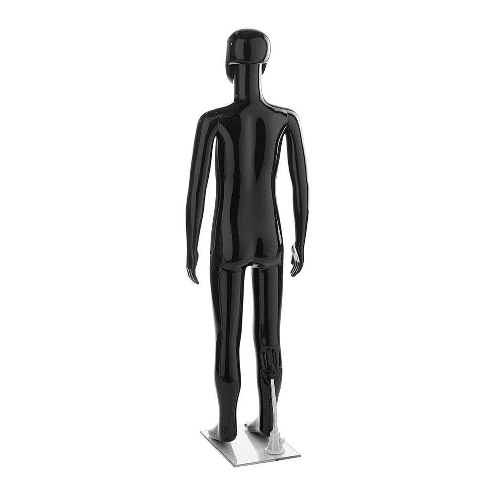 Fin Child Mannequin - Age 5-6 - Gloss Black
