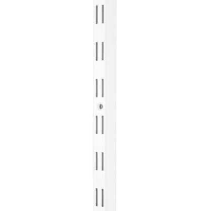 White Upright for Flexx Shelving System - H2100mm