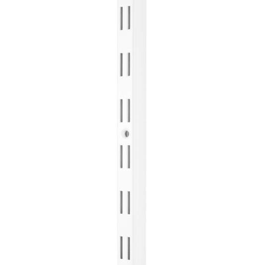 White Upright for Flexx Shelving System - H2100mm