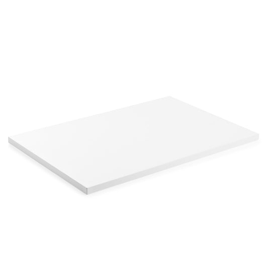 White Wooden Shelf for Flexx Shelving Systems