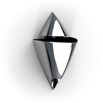 Pair of Chrome Wall-fix Clips