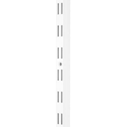 White Upright for Flexx Shelving System - H1500mm