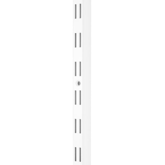 White Upright for Flexx Shelving System - H1500mm