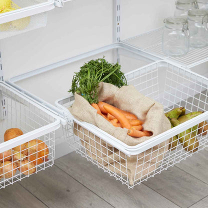 Deep Wire Basket for Flexx Shelving System