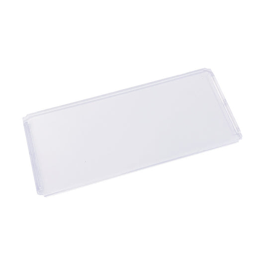 Plastic Plain Shelf Sub-Divider for Retail Shelving Unit with 75 mm height and 168mm width