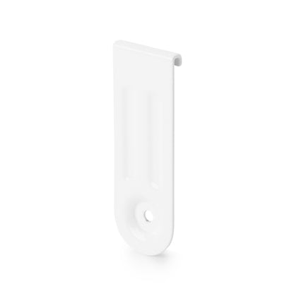 White Screw Mount Hook for Flexx Clothes Rails