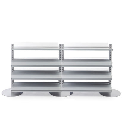 Single Sided In-Queue Merchandising Bay and Shelves -W1250mm each bay