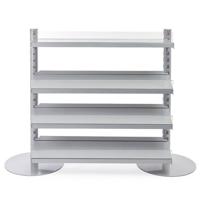 Single Sided In-Queue Merchandising Bay and Shelves -W1250mm each bay