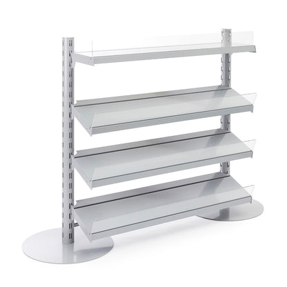 Single Sided In-Queue Merchandising Bay and Shelves -W1250mm each bay