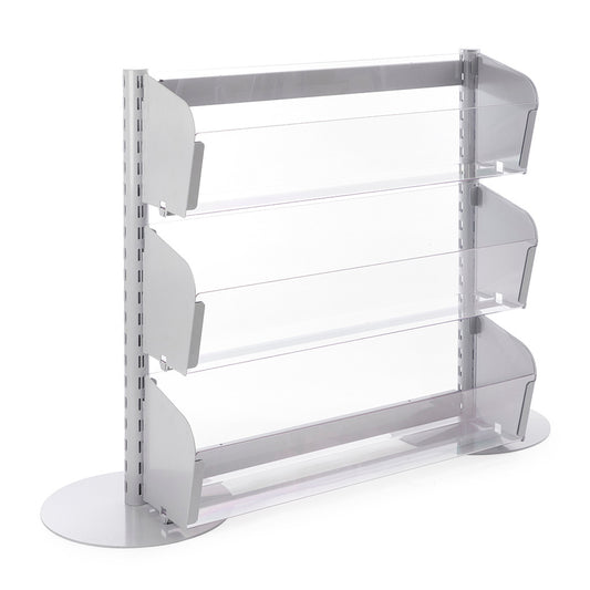 Single Sided In-Queue Merchandising Bin Bays -W1000mm each bay
