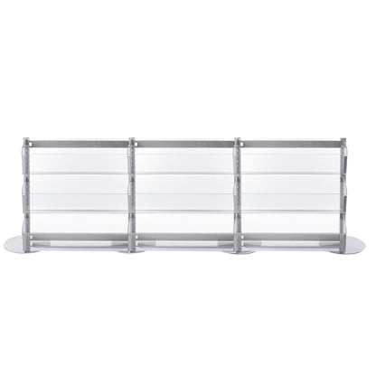 Single Sided In-Queue Merchandising Bin Bays -W1000mm each bay