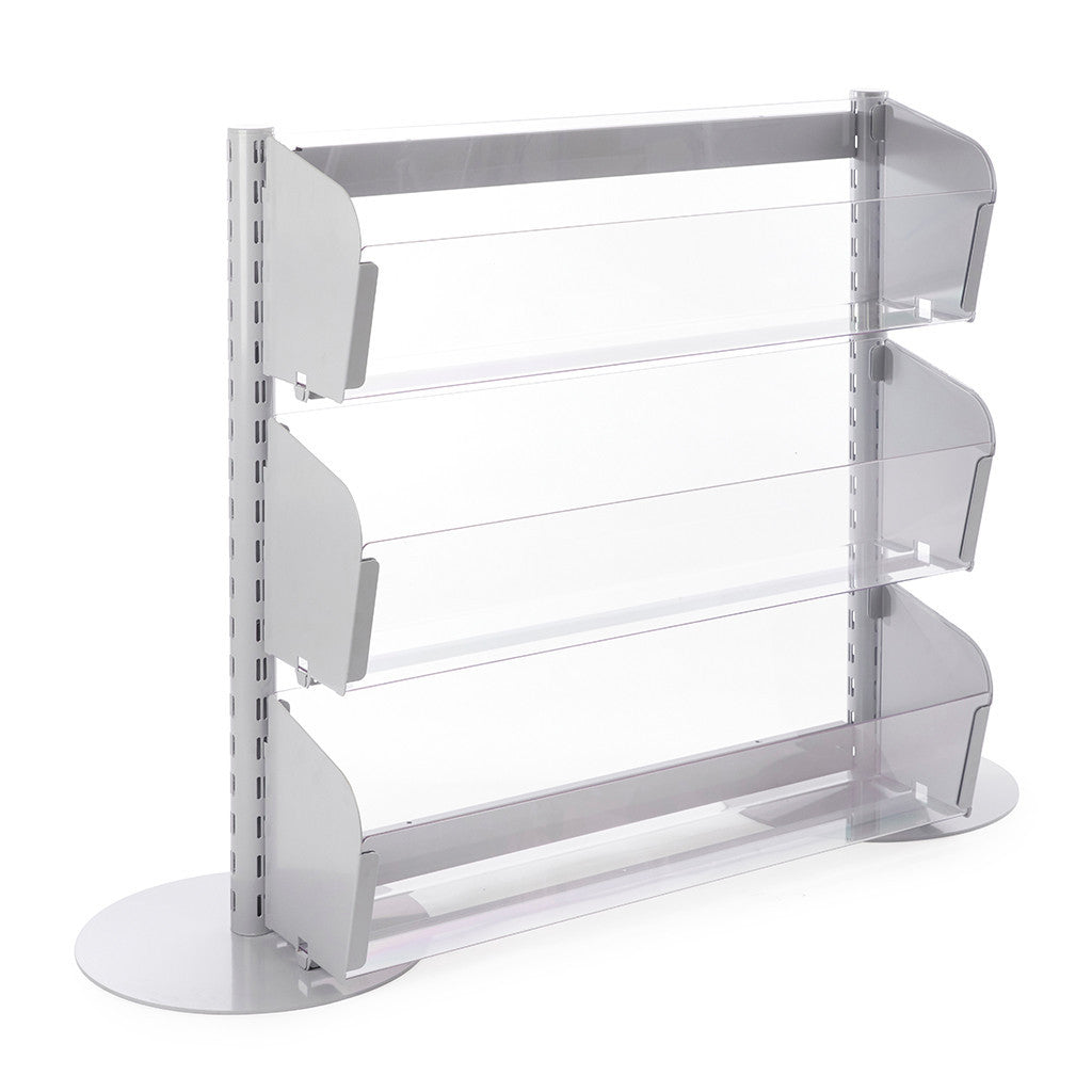 Single Sided In-Queue Merchandising Bin Bays -W1250mm each bay