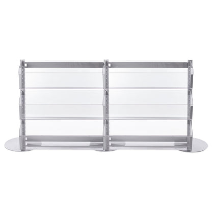 Single Sided In-Queue Merchandising Bin Bays -W1250mm each bay